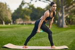 Jute Premium ECO Fitness, pilates, yoga mat + Trigger Ball + Massage Stick